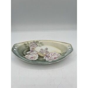 🌸 RS Germany Vintage Floral Tray Dish – Art Nouveau Style